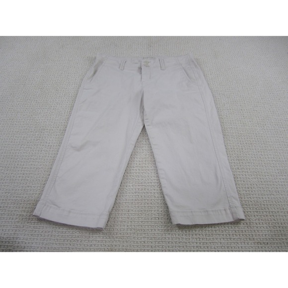Sonoma Pants Womens 10 Petite Modern Fit Stretch Cropped Pockets Casual Workwear - Picture 1 of 9